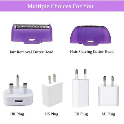 Norélla™Purple Epilator – آلة إزالة الشعر البنفسجية
