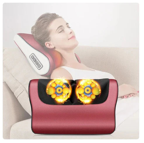 Norélla™ Red Pillow Massager – جهاز تدليك الوسادة الحمراء