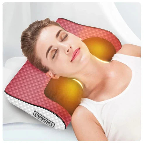 Norélla™ Red Pillow Massager – جهاز تدليك الوسادة الحمراء